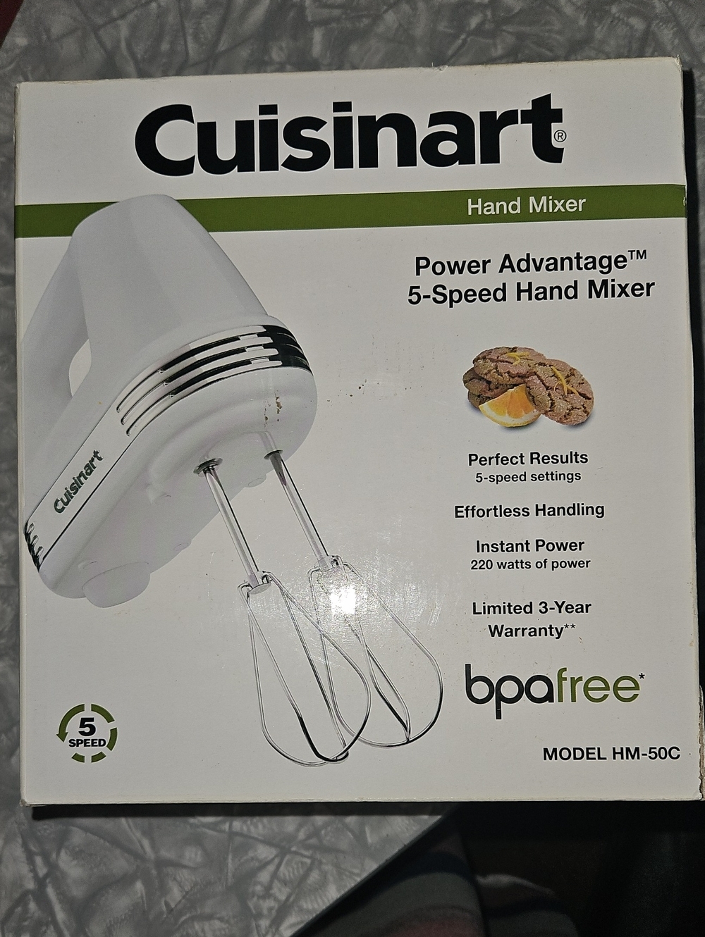 Cuisinart Power Advantage 5-Speed Hand Mixer